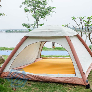 Tenda da campeggio gonfiabile per famiglie all'aperto per 4 persone automatica