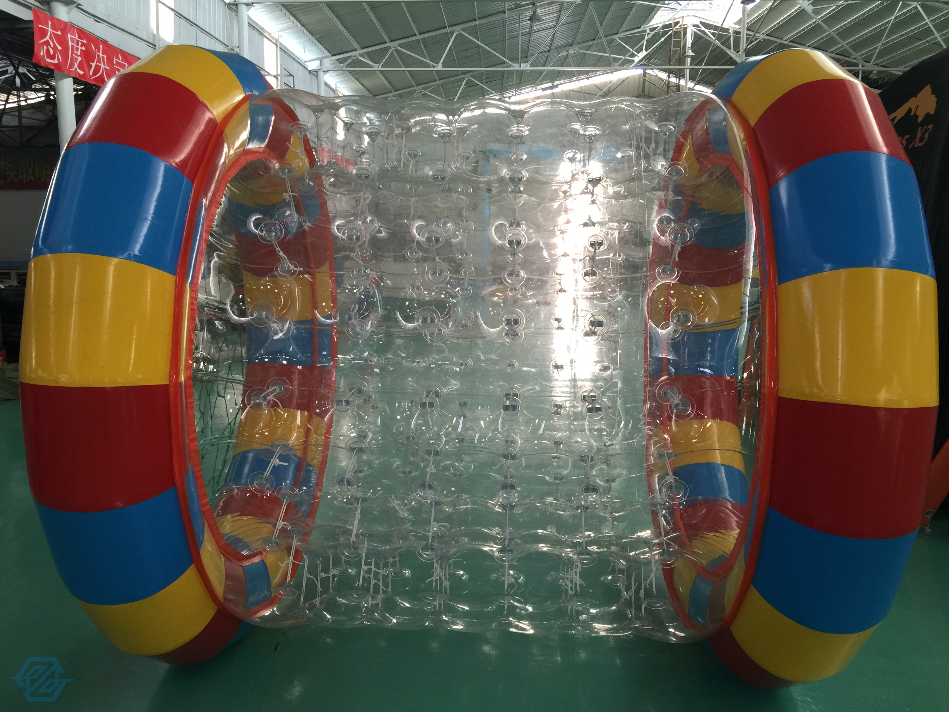 Palla gonfiabile Zorb in PVC TPU con sfera gonfiabile per camminare sull'acqua per parco acquatico